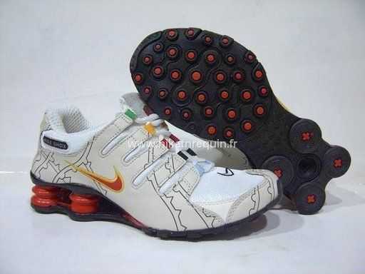 Nike Shox Nz Blanc A La Creme
